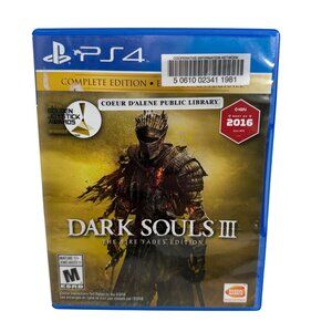 Playstation 4 PS4 - Dark Souls 3: Fire Fades Complete Edition - Tested/Works